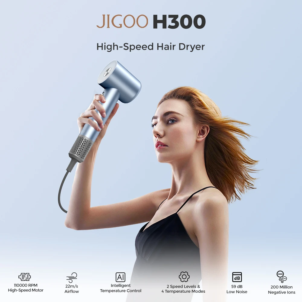 Jigoo vysokorýchlostný fén H300